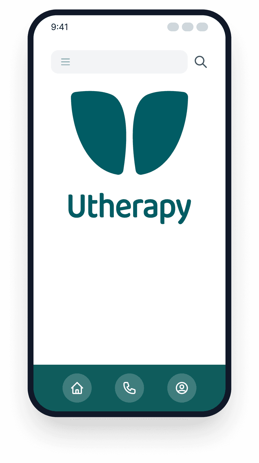 Utherapy mobile app